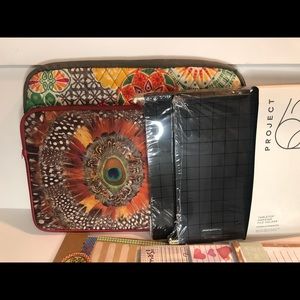 Home office bundle. Laptop and iPad covers in good used condition.